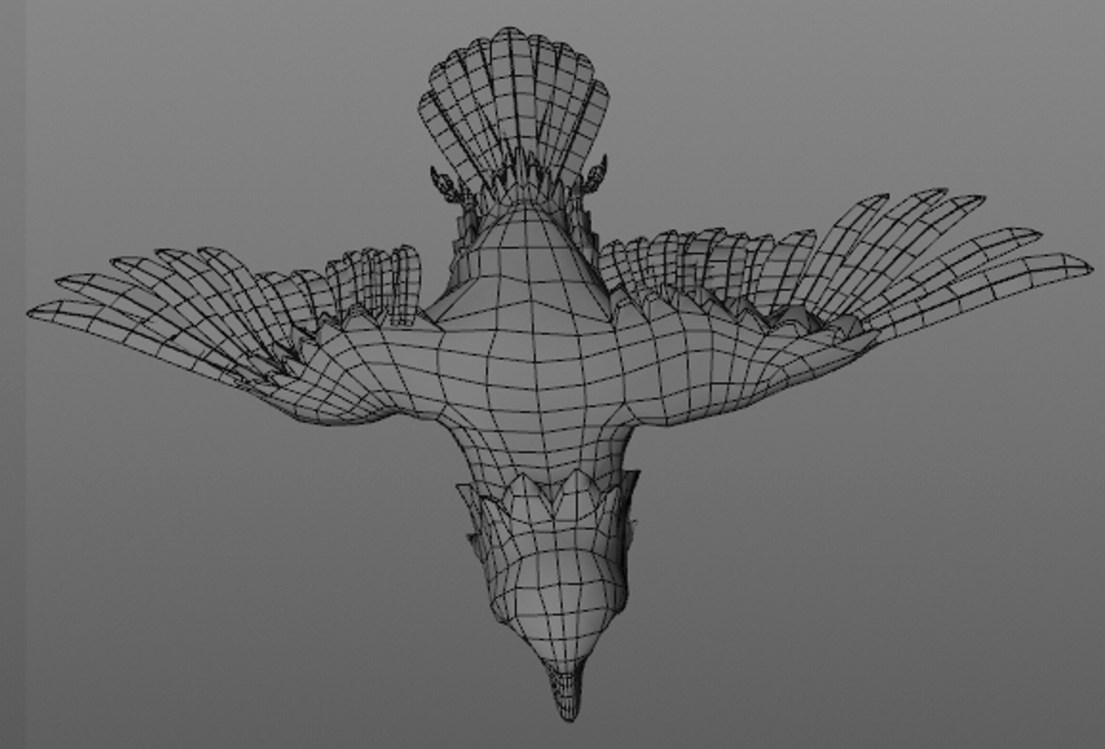 eagle 3D model https://p.turbosquid.com/ts-thumb/h3/mt1Ck3/0MZ3bmEN/eagle_mesh2/jpg/1550866622/1920x1080/fit_q87/0beb67a969663bf91c9f87e7d4be8473582b8db1/eagle_mesh2.jpg