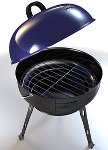 3d model grill interior