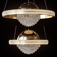 Suspended chandeliers ZARINA by Lampatron