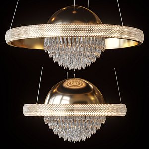 Suspended chandeliers ZARINA by Lampatron
