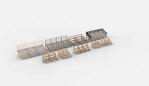 Grandstand all 3D model 3D model