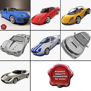 sport cars 9 3d max