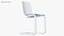 Sedia a sbalzo Hal grigia - Sedia moderna per interni PBR