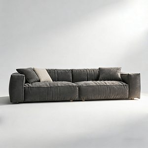 Modern Style Multi Seat Sofa for Living Room Interior 3D model