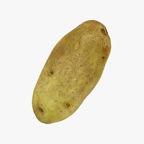 Photoreal 3D Scanned Potato model