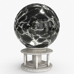 3D Magic Crystal Ball model
