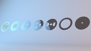 3D circle shape design