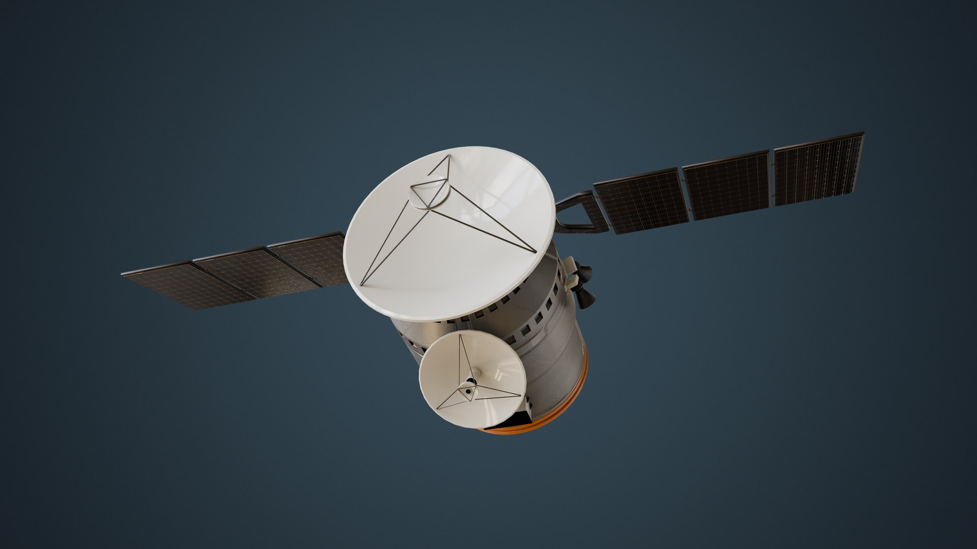 Communications Satellite 3D model https://p.turbosquid.com/ts-thumb/h4/CELsxu/Tx/render_0009/jpg/1756860905/1920x1080/fit_q87/e95d3e6abd005f4d082afefa0ed97ae52af63a96/render_0009.jpg