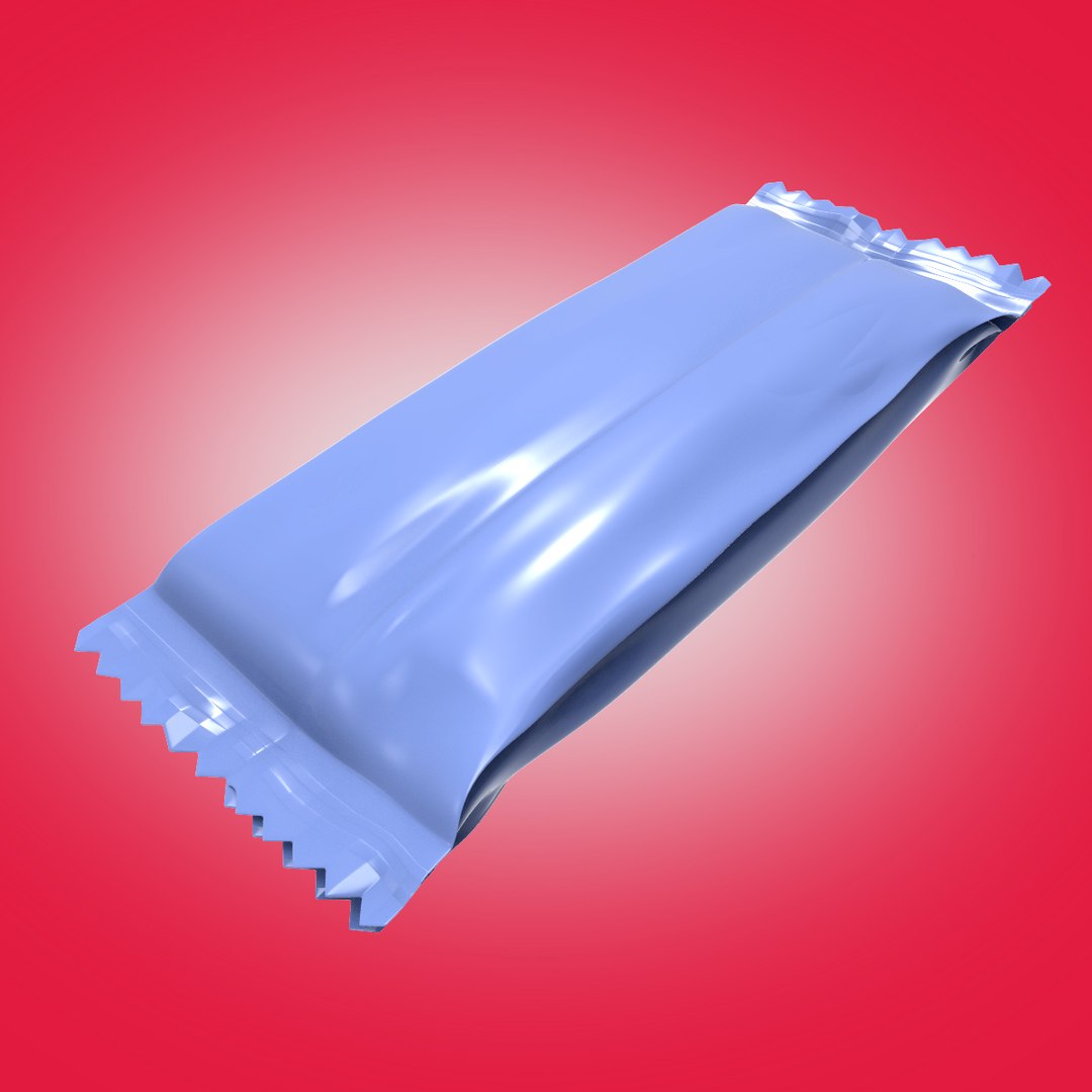 Packaging Snack 3d Model