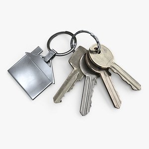 3D keys keychain