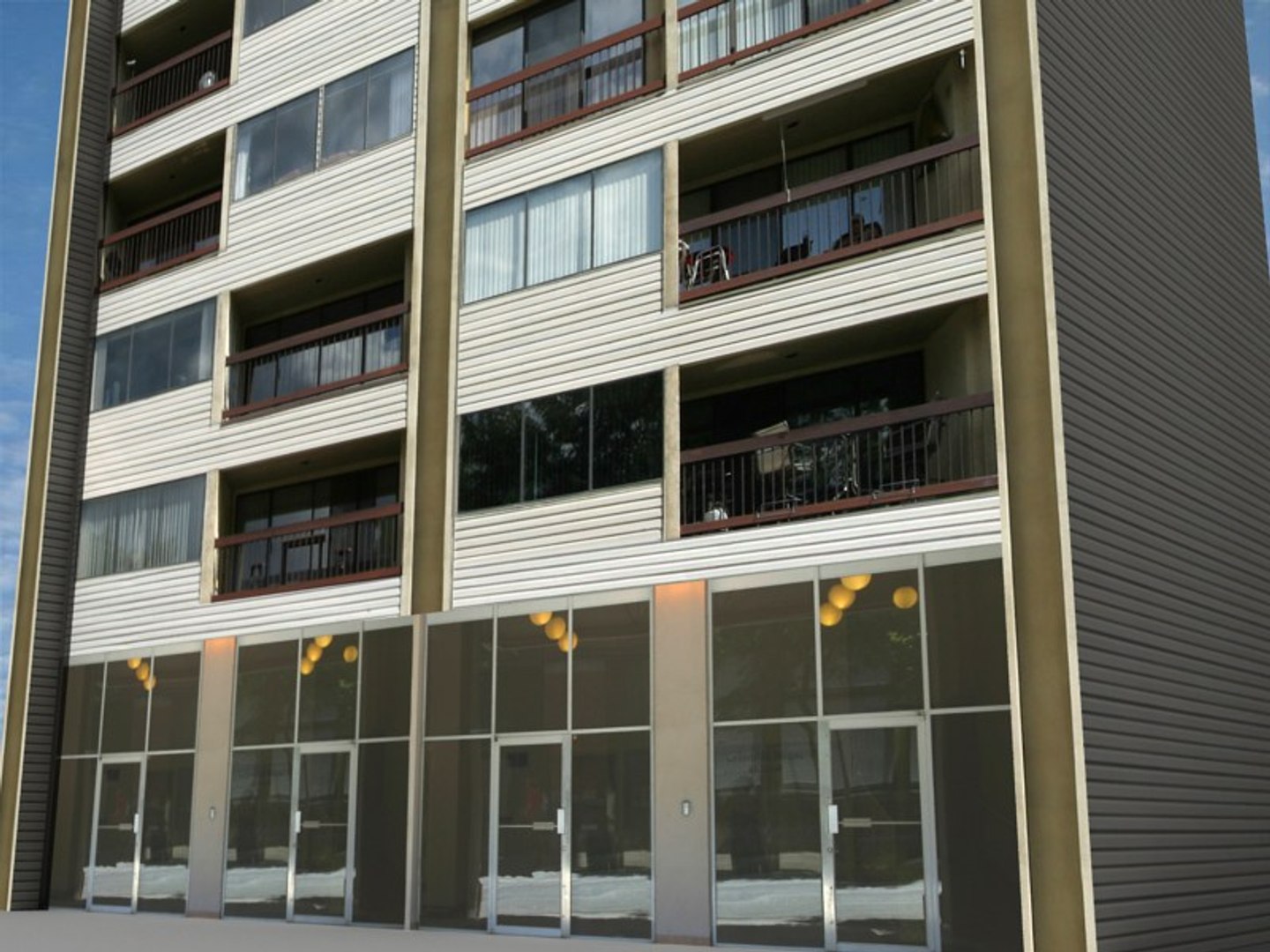 Building 9 3d Max