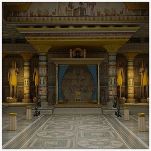 3D Pharaoh Interior Palace - Vol 02
