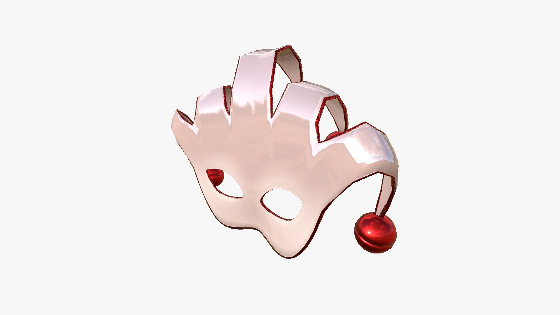 Carnival Mask H11 White Red - Costume Character Design model https://p.turbosquid.com/ts-thumb/h4/IjOqVR/8T/h114/png/1702301186/1920x1080/fit_q87/d1c6362fea51edc143294b590bbd36fba6b68d78/h114.jpg