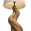 Lampa podłogowa torchere Drzewo Rzeźbiarski Projekt Skandynawski Rustykalny Model 3D