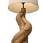 Lampa podłogowa torchere Drzewo Rzeźbiarski Projekt Skandynawski Rustykalny Model 3D