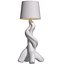 Lampa podłogowa torchere Drzewo Rzeźbiarski Projekt Skandynawski Rustykalny Model 3D