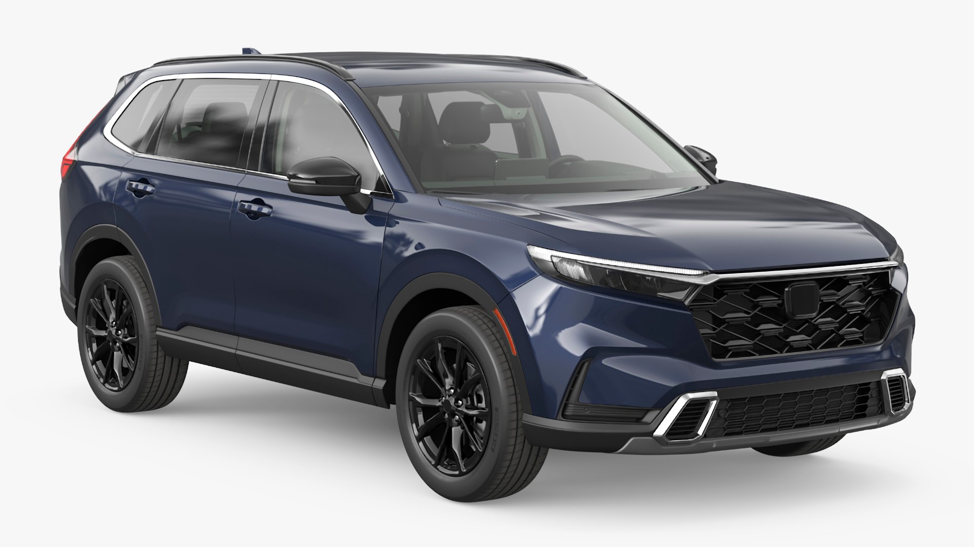 Crossover 2025 Blue 3D model preview