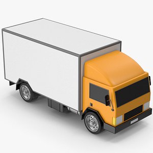 Cartoony Truck 3D model