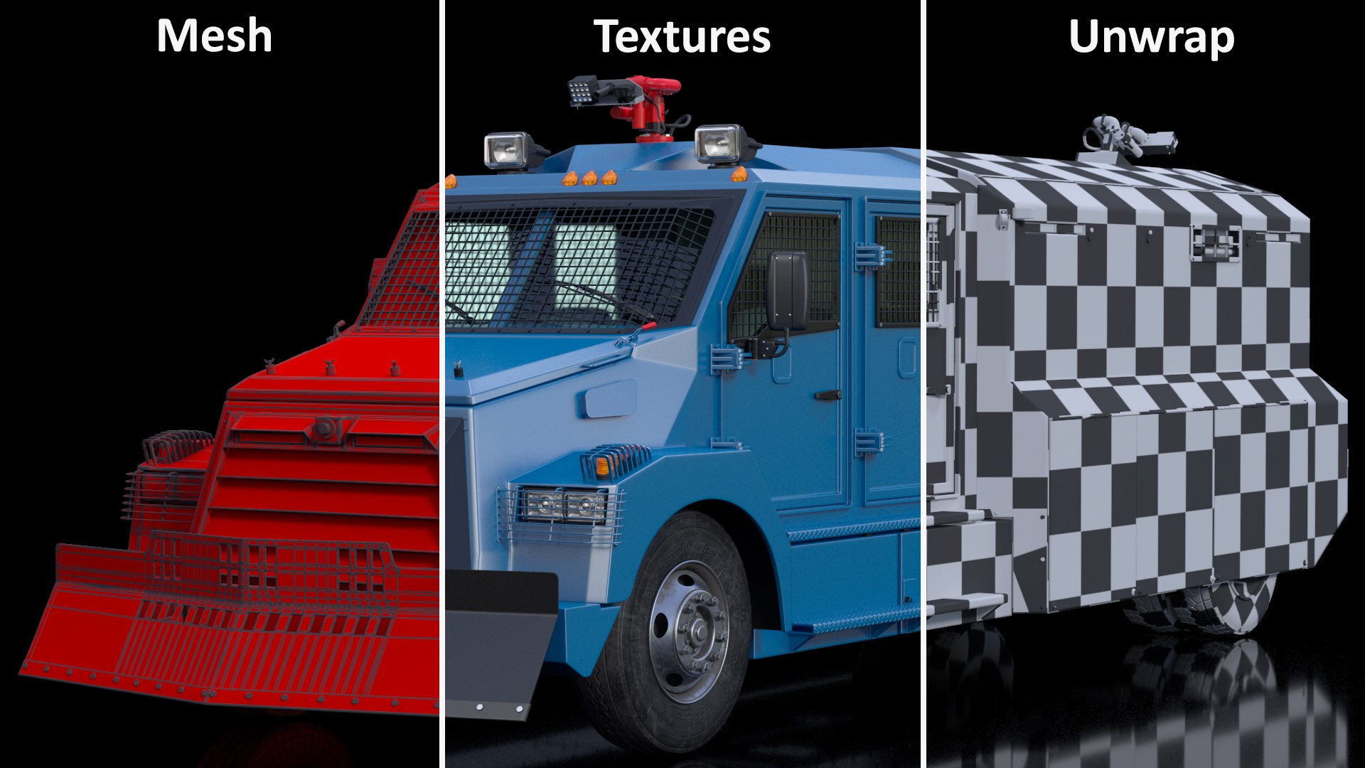 3D Riot Control Vehicle Blue Simple Interior model https://p.turbosquid.com/ts-thumb/h4/PzNBaf/yu/riotcontrolvehiclebluesimpleinterior3dmodel028/jpg/1664911150/1920x1080/fit_q87/c3b65b07d2ce689b1817aa225f1acbd029c84355/riotcontrolvehiclebluesimpleinterior3dmodel028.jpg