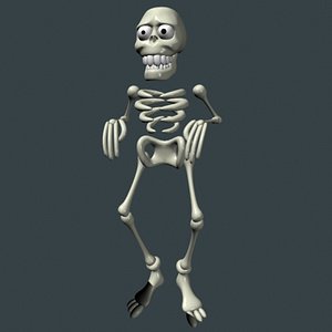 max cartoon skeleton