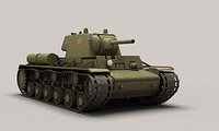 Soviet KV-1 Heavy Tank