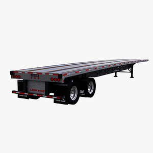semi trailer renown 48 3D model