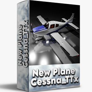 3D model New Plane CessnaTTx