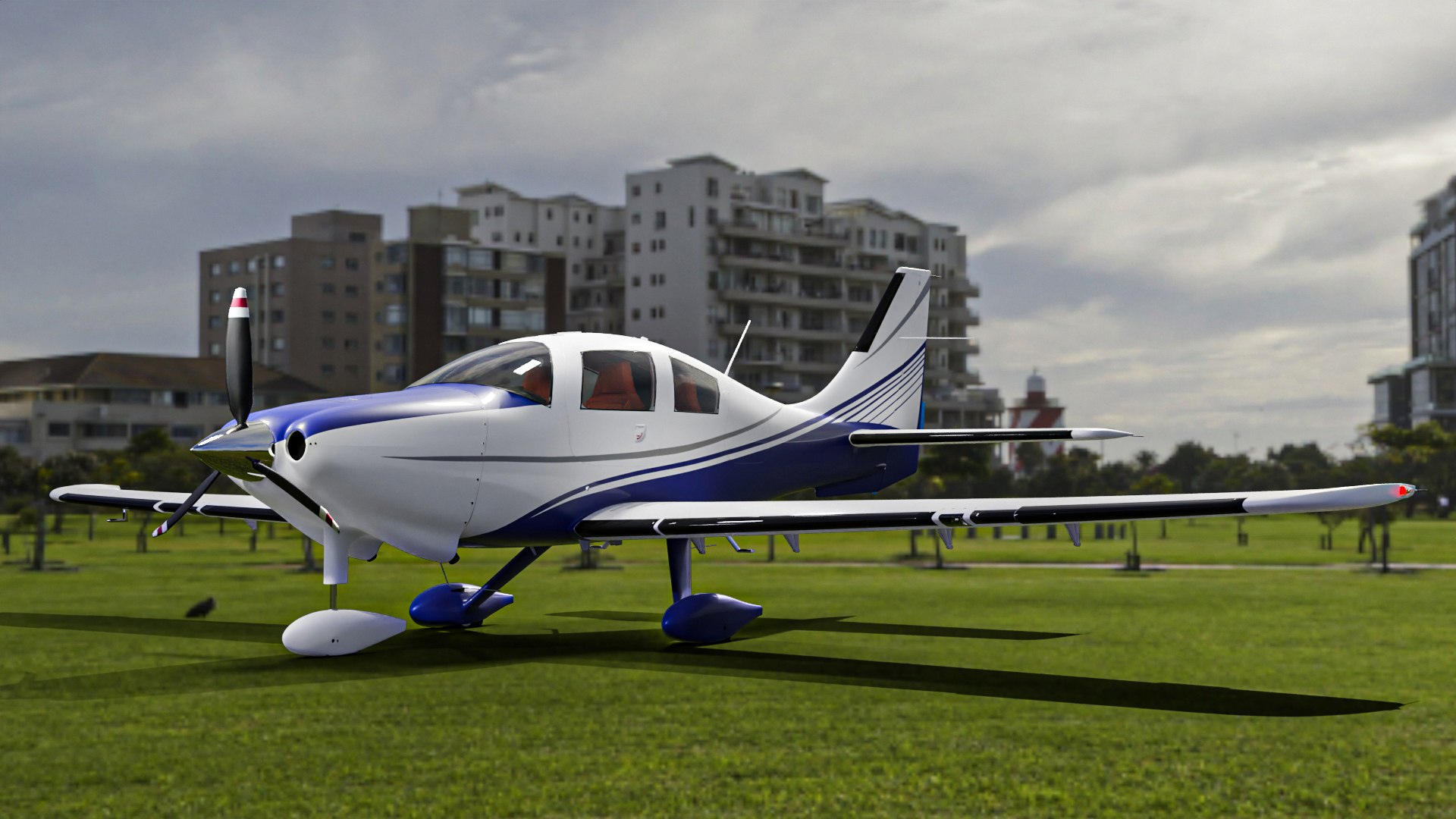 3D Model New Plane CessnaTTx - TurboSquid 2177273