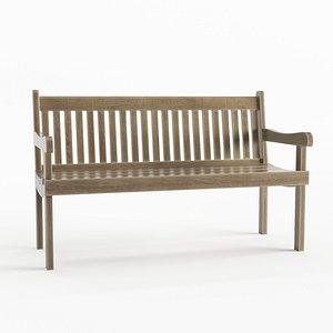 Outdoor Wooden Bench