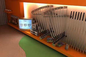 3d model house golf