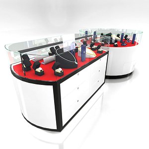 jewellery display cases 3ds