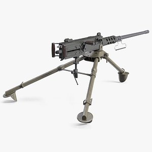 Mounted Heavy Machine Gun Browning M2