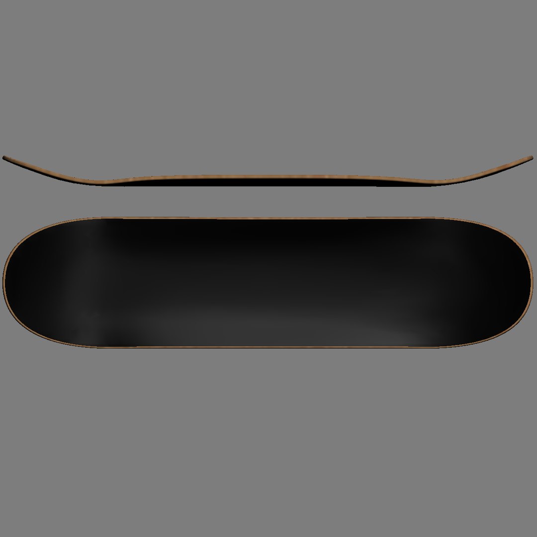 Skateboard Deck 3d Model