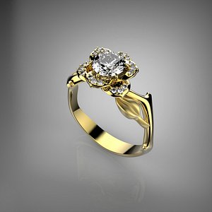 Ring rose flower