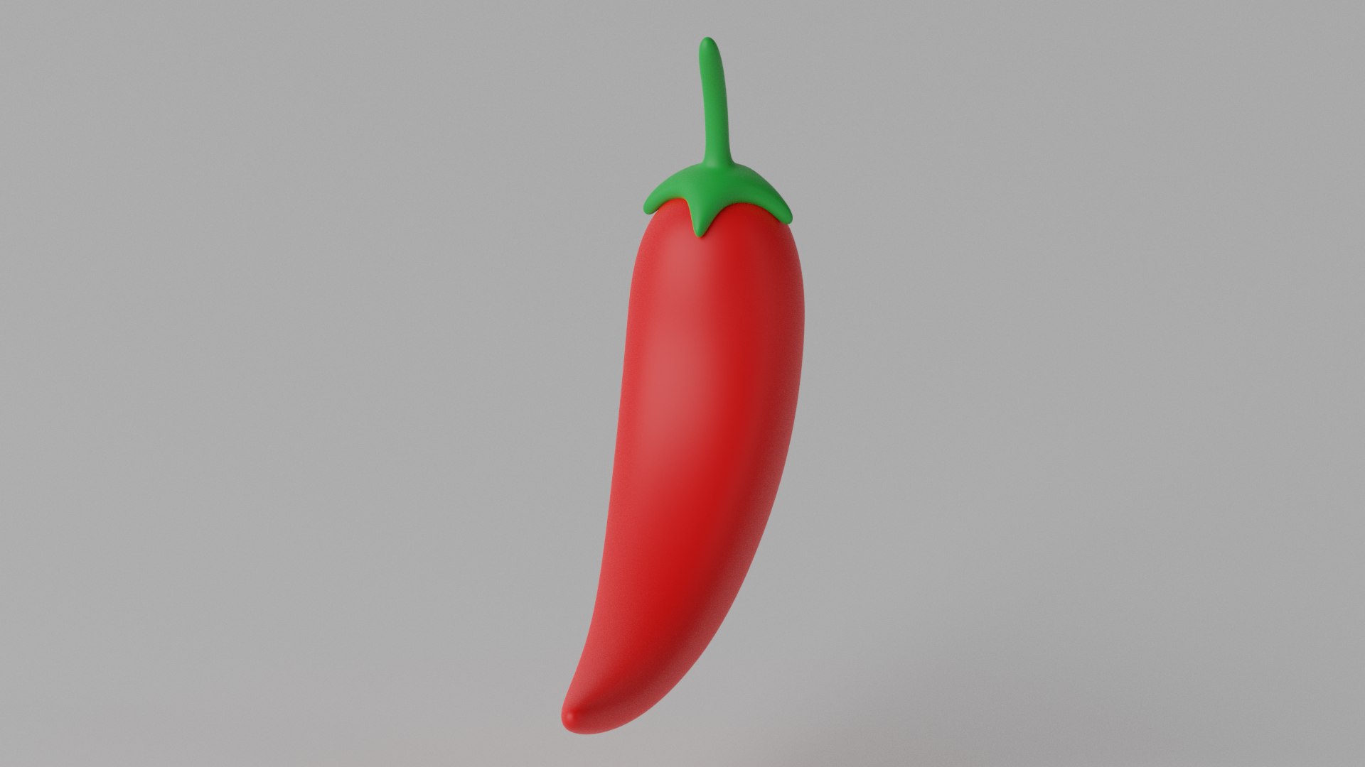 Cartoon Chili Pepper 3D Model - TurboSquid 2339829