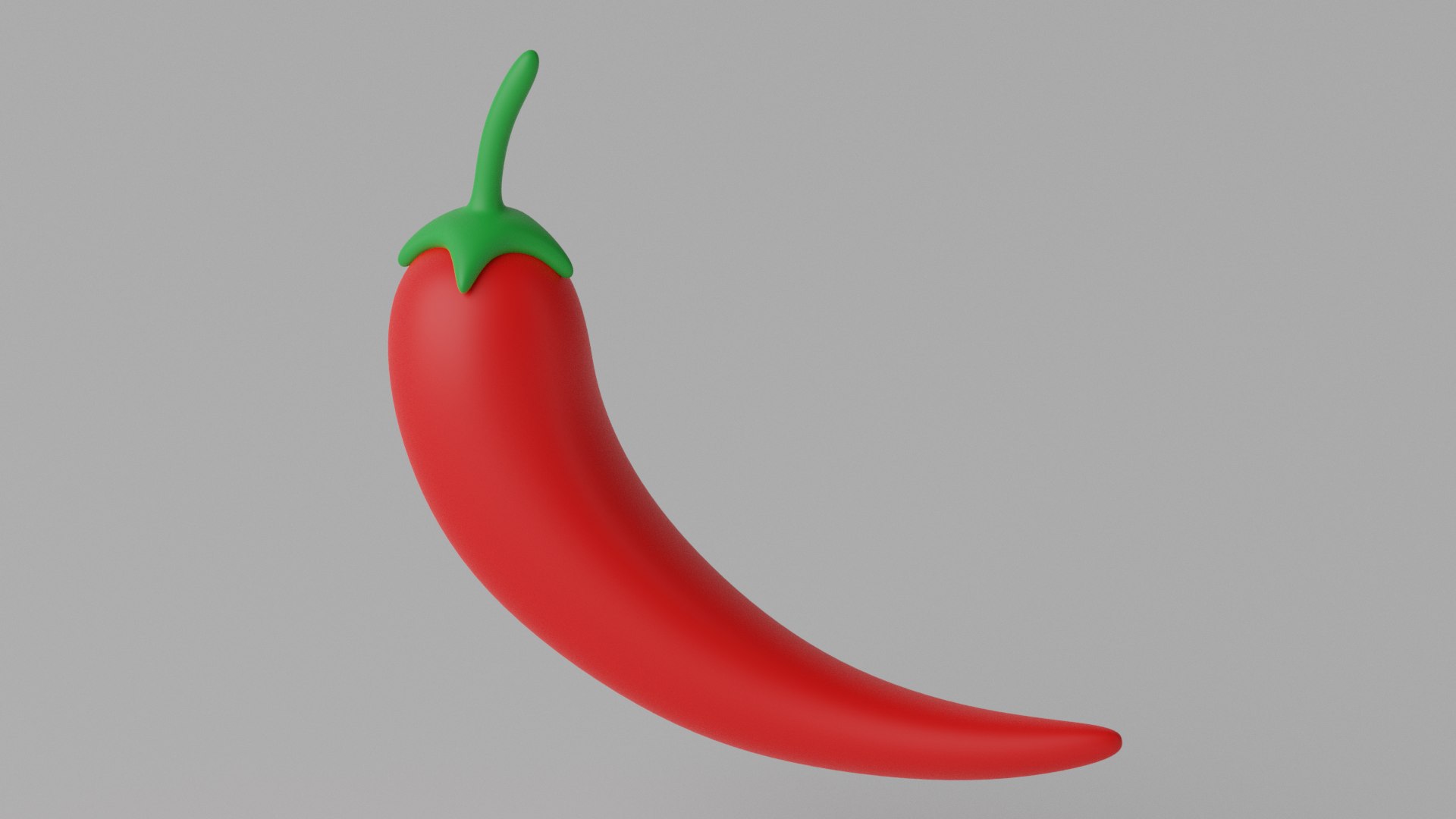 Cartoon Chili Pepper 3D Model - TurboSquid 2339829