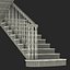3d model of stairs set build