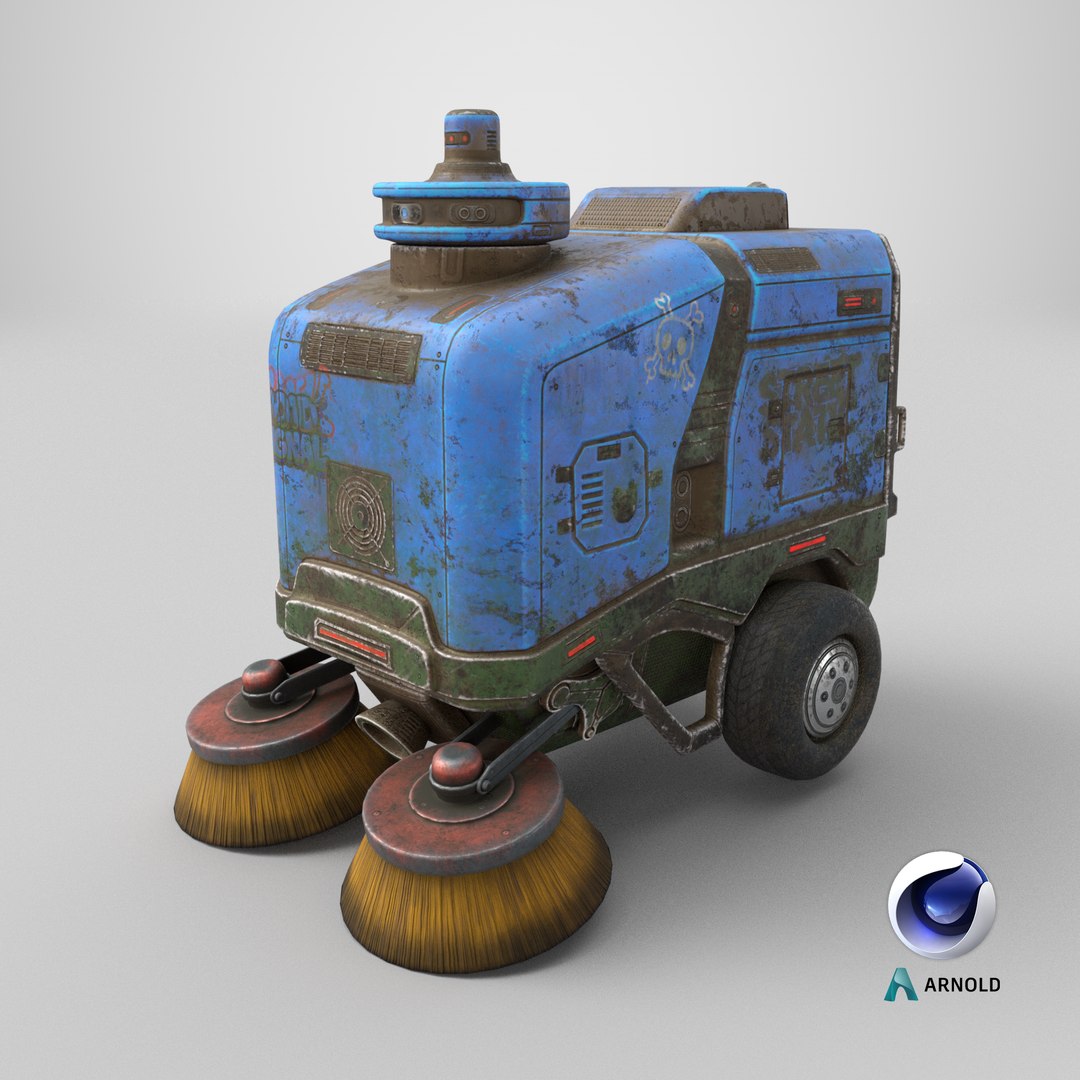 Rusty Street Sweeper Bot 3D model https://p.turbosquid.com/ts-thumb/h5/0QgRiA/ux/stemcell_cinema_4d_arnold_render/png/1774606364/1920x1080/fit_q87/6b225722e885e3cc40d373926838569cdd1c1a30/stemcell_cinema_4d_arnold_render.jpg