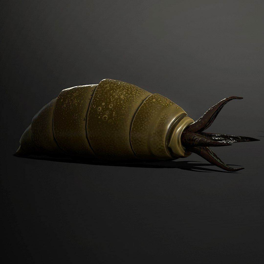 3D Worm creature1 model - TurboSquid 2126180