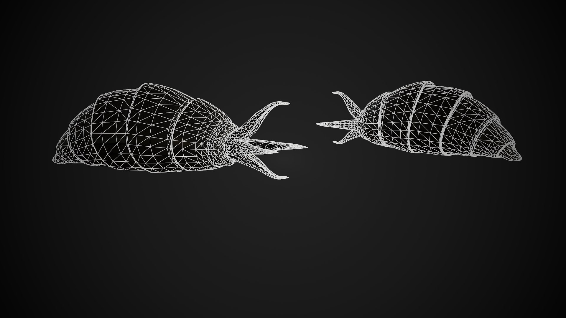3D Worm creature1 model - TurboSquid 2126180