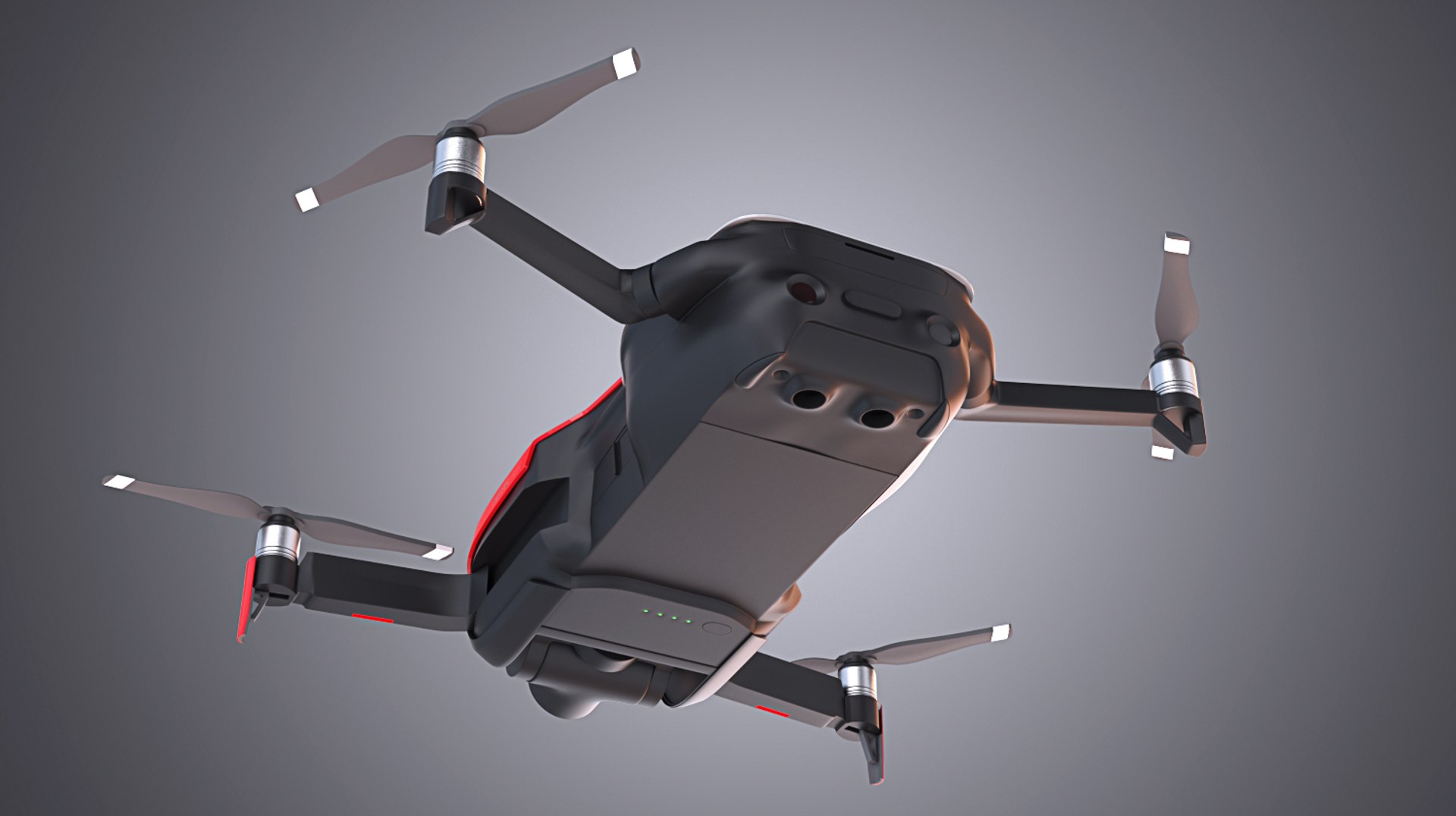 Dji Mavic Air Drone 3D Model - TurboSquid 1475232