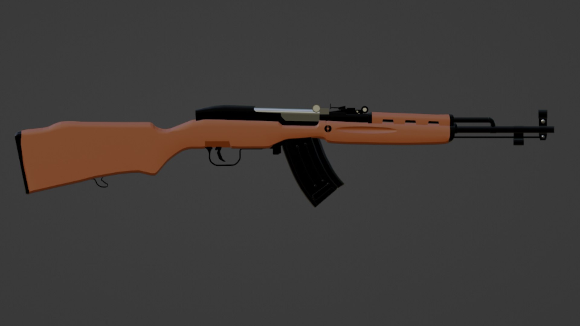 3D Sks Rifle - TurboSquid 2244292