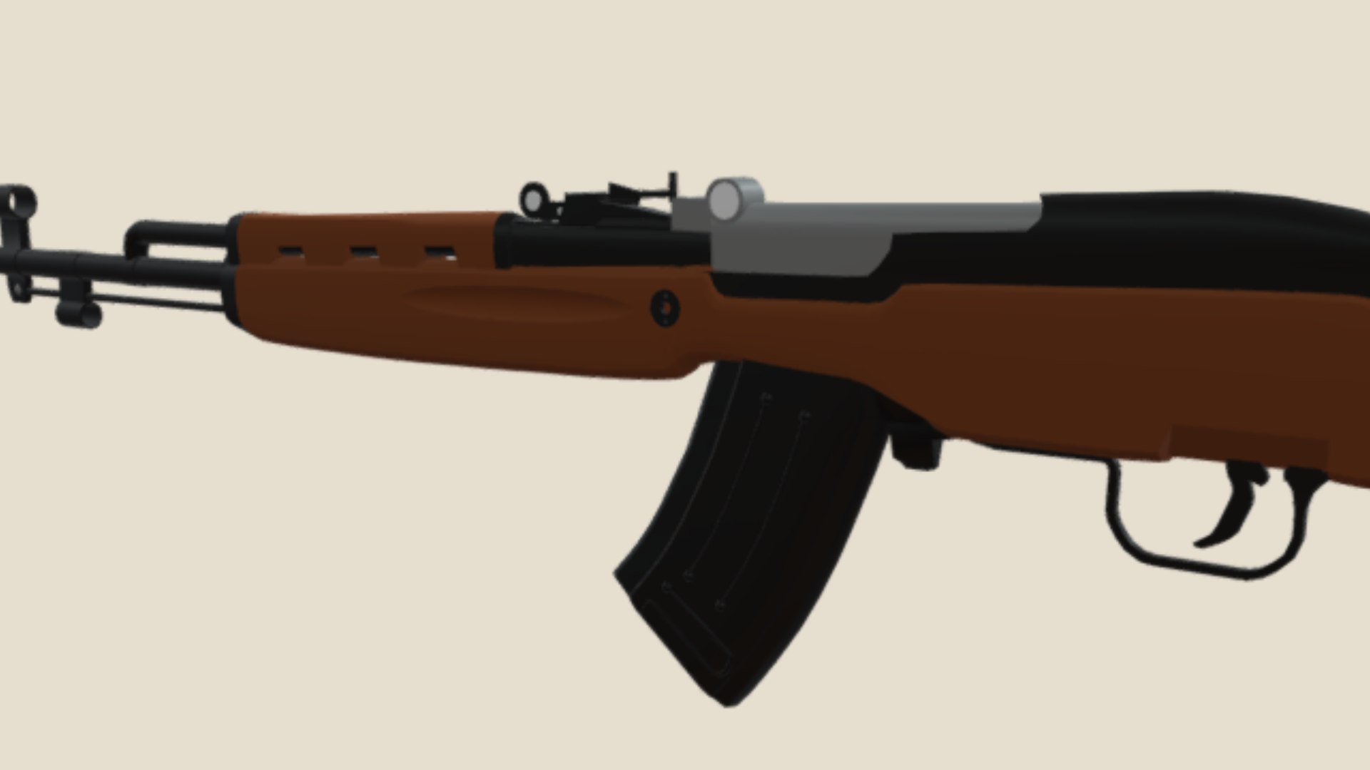 3D Sks Rifle - TurboSquid 2244292