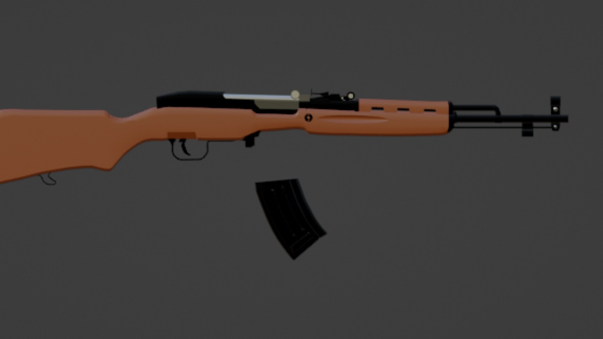 3D Sks Rifle - TurboSquid 2244292