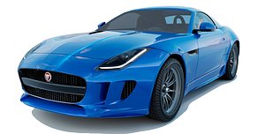 Jaguar F-Type 3D model