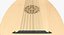String Instrument Lute 3D Model