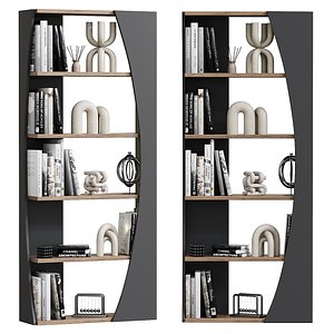 3D bookcase 004