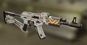 3D tacticool ak gun