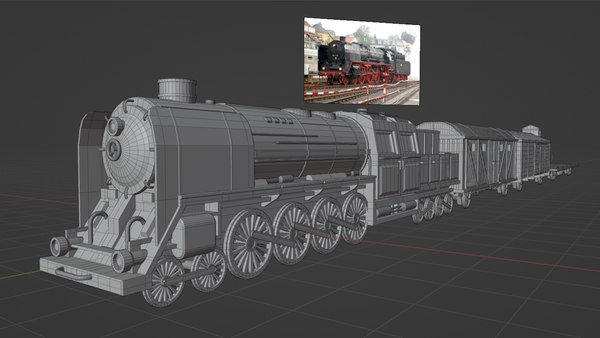 ArtStation - Call of Duty: WW2 - Train DBR class 52