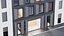 近代的な建物のファサード 4